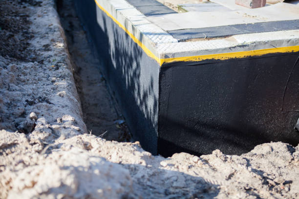 Professional Foundation Crack Repair technician working in West Terre Haute, IN